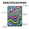 Carbon Fiber Tablet Skin Compatible with Amazon Kindle Paperwhite 12th (2024) - Fluorescent - Premium 3M Vinyl Protective Wrap Decal Cover - Easy to Apply | Crafted in The USA by MightySkins view 2