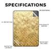 Carbon Fiber Tablet Skin Compatible with Amazon Kindle Paperwhite 12th (2024) - Gold Tiles - Premium 3M Vinyl Protective Wrap Decal Cover - Easy to Apply | Crafted in The USA by MightySkins view 2