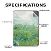 Carbon Fiber Tablet Skin Compatible with Amazon Kindle Paperwhite 12th (2024) - Green Wheat Fields - Premium 3M Vinyl Protective Wrap Decal Cover - Easy to Apply | Crafted in The USA by MightySkins view 2