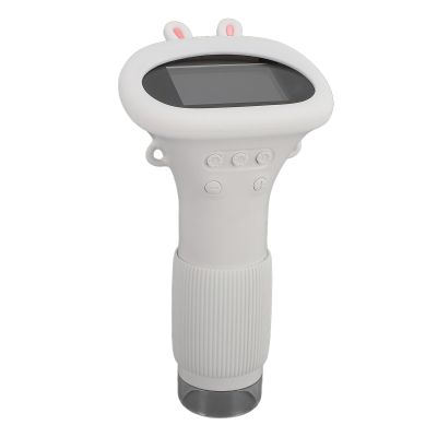 ASHATA 1000X Microscope for Kids, 2 Inch LCD 1080P Digital Microscope for Slides, Mini Scope Handheld Microscope Camera Magnifier, One Buttons Photo and Video Catching (White)