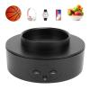 AUNMAS Rotating Display Stand, Two Power Supply Mode Turntable Display for Live Streaming Photography Product Display, USB Cable Included (Black) view 3