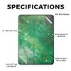 Carbon Fiber Tablet Skin Compatible with Amazon Kindle Paperwhite 12th (2024) - Green Stars - Premium 3M Vinyl Protective Wrap Decal Cover - Easy to Apply | Crafted in The USA by MightySkins view 2