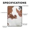Carbon Fiber Tablet Skin Compatible with Amazon Kindle Paperwhite 12th (2024) - Cow Hide - Premium 3M Vinyl Protective Wrap Decal Cover - Easy to Apply | Crafted in The USA by MightySkins view 2