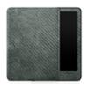 Carbon Fiber Tablet Skin Compatible with Amazon Kindle Paperwhite 12th (2024) - Green Stone - Premium 3M Vinyl Protective Wrap Decal Cover - Easy to Apply | Crafted in The USA by MightySkins view 1