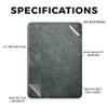 Carbon Fiber Tablet Skin Compatible with Amazon Kindle Paperwhite 12th (2024) - Green Stone - Premium 3M Vinyl Protective Wrap Decal Cover - Easy to Apply | Crafted in The USA by MightySkins view 2