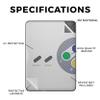 Carbon Fiber Tablet Skin Compatible with Amazon Kindle Paperwhite 12th (2024) - Retro Gamer 1 - Premium 3M Vinyl Protective Wrap Decal Cover - Easy to Apply | Crafted in The USA by MightySkins view 2