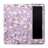 Carbon Fiber Tablet Skin Compatible with Amazon Kindle Paperwhite 12th (2024) - Sakura Purple - Premium 3M Vinyl Protective Wrap Decal Cover - Easy to Apply | Crafted in The USA by MightySkins view 1