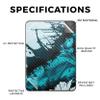 Carbon Fiber Tablet Skin Compatible with Amazon Kindle Paperwhite 12th (2024) - Wild Splash - Premium 3M Vinyl Protective Wrap Decal Cover - Easy to Apply | Crafted in The USA by MightySkins view 2