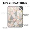 Carbon Fiber Tablet Skin Compatible with Amazon Kindle Paperwhite 12th (2024) - Rose Gold Polygon - Premium 3M Vinyl Protective Wrap Decal Cover - Easy to Apply | Crafted in The USA by MightySkins view 2