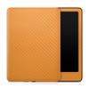 Carbon Fiber Tablet Skin Compatible with Amazon Kindle Paperwhite 12th (2024) - Solid Orange - Premium 3M Vinyl Protective Wrap Decal Cover - Easy to Apply | Crafted in The USA by MightySkins view 1