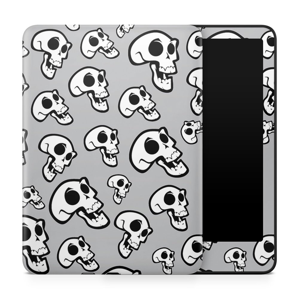 Tablet Skin Compatible with Amazon Kindle Paperwhite 12th (2024) - Laughing Skulls - Premium 3M Vinyl Protective Wrap Decal Cover - Easy to Apply | Crafted in The USA by MightySkins