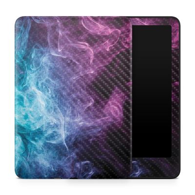 Carbon Fiber Tablet Skin Compatible with Amazon Kindle Paperwhite 12th (2024) - Mystic Smoke - Premium 3M Vinyl Protective Wrap Decal Cover - Easy to Apply | Crafted in The USA by MightySkins