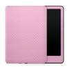 Carbon Fiber Tablet Skin Compatible with Amazon Kindle Paperwhite 12th (2024) - Solid Pink - Premium 3M Vinyl Protective Wrap Decal Cover - Easy to Apply | Crafted in The USA by MightySkins view 1