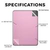 Carbon Fiber Tablet Skin Compatible with Amazon Kindle Paperwhite 12th (2024) - Solid Pink - Premium 3M Vinyl Protective Wrap Decal Cover - Easy to Apply | Crafted in The USA by MightySkins view 2