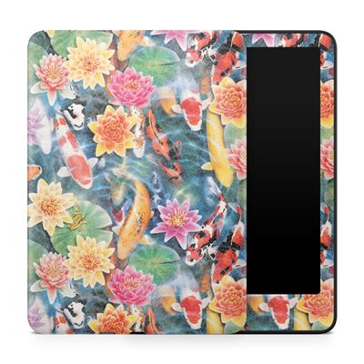 Glossy Glitter Tablet Skin Compatible with Amazon Kindle Paperwhite 12th (2024) - Koi Pond - Premium 3M Vinyl Protective Wrap Decal Cover - Easy to Apply | Crafted in The USA by MightySkins
