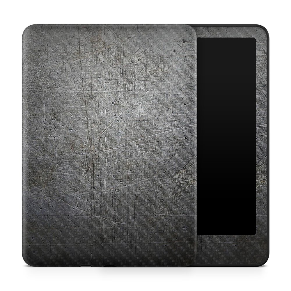 Carbon Fiber Tablet Skin Compatible with Amazon Kindle Paperwhite 12th (2024) - Scratched Up - Premium 3M Vinyl Protective Wrap Decal Cover - Easy to Apply | Crafted in The USA by MightySkins