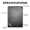 Carbon Fiber Tablet Skin Compatible with Amazon Kindle Paperwhite 12th (2024) - Scratched Up - Premium 3M Vinyl Protective Wrap Decal Cover - Easy to Apply | Crafted in The USA by MightySkins view 2