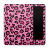 Carbon Fiber Tablet Skin Compatible with Amazon Kindle Paperwhite 12th (2024) - Pink Leopard - Premium 3M Vinyl Protective Wrap Decal Cover - Easy to Apply | Crafted in The USA by MightySkins view 1