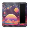 Glossy Glitter Tablet Skin Compatible with Amazon Kindle Paperwhite 12th (2024) - Surreal Starscape - Premium 3M Vinyl Protective Wrap Decal Cover - Easy to Apply | Crafted in The USA by MightySkins view 1