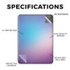 Carbon Fiber Tablet Skin Compatible with Amazon Kindle Paperwhite 12th (2024) - Royal Haze - Premium 3M Vinyl Protective Wrap Decal Cover - Easy to Apply | Crafted in The USA by MightySkins view 2