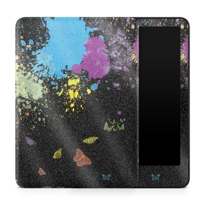Glossy Glitter Tablet Skin Compatible with Amazon Kindle Paperwhite 12th (2024) - Splatter - Premium 3M Vinyl Protective Wrap Decal Cover - Easy to Apply | Crafted in The USA by MightySkins
