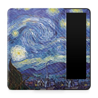 Carbon Fiber Tablet Skin Compatible with Amazon Kindle Paperwhite 12th (2024) - Starry Night - Premium 3M Vinyl Protective Wrap Decal Cover - Easy to Apply | Crafted in The USA by MightySkins