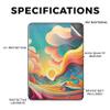 Glossy Glitter Tablet Skin Compatible with Amazon Kindle Paperwhite 12th (2024) - Surreal Sunset - Premium 3M Vinyl Protective Wrap Decal Cover - Easy to Apply | Crafted in The USA by MightySkins view 2