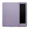 Carbon Fiber Tablet Skin Compatible with Amazon Kindle Paperwhite 12th (2024) - Solid Lavender - Premium 3M Vinyl Protective Wrap Decal Cover - Easy to Apply | Crafted in The USA by MightySkins view 1