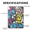 Glossy Glitter Tablet Skin Compatible with Amazon Kindle Paperwhite 12th (2024) - Swirly - Premium 3M Vinyl Protective Wrap Decal Cover - Easy to Apply | Crafted in The USA by MightySkins view 2