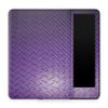 Carbon Fiber Tablet Skin Compatible with Amazon Kindle Paperwhite 12th (2024) - Purple Diamond Plate - Premium 3M Vinyl Protective Wrap Decal Cover - Easy to Apply | Crafted in The USA by MightySkins view 1