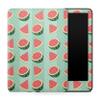 Carbon Fiber Tablet Skin Compatible with Amazon Kindle Paperwhite 12th (2024) - Watermelon Patch - Premium 3M Vinyl Protective Wrap Decal Cover - Easy to Apply | Crafted in The USA by MightySkins view 1