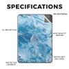 Carbon Fiber Tablet Skin Compatible with Amazon Kindle Paperwhite 12th (2024) - Winter Rock - Premium 3M Vinyl Protective Wrap Decal Cover - Easy to Apply | Crafted in The USA by MightySkins view 2