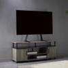 COMPAQ Universal TV Stand - Minimalist Adjustable Height TV Stand for 32-70 Inch Flat TVs up to 110lbs - Low Profile, Slim and Strength Tested view 2