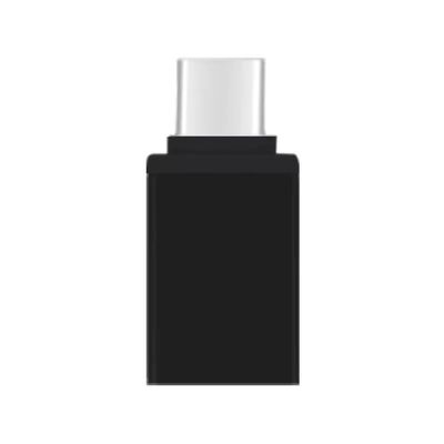 5-Pack USB-C to USB Adapters in Assorted Colors for Phone or Computer (Black)