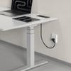 Conference Recessed Power Strip USB C Fast Charging,Furniture Recessed Outlet,Table Power Strip,Flush Mount for Side Table (Black, 65W USB-C Ports) view 3