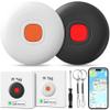 Air Tracker Air 2 Pack Tag Tracker Tag,IP68 Waterproof Smart Tag Locator Keys Finder and Item Locator,Bluetooth Tracker Item Finders with Find My(iOS Only) Track Your Keys,Wallet,Luggage view 1