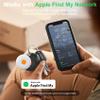 Air Tracker Air 2 Pack Tag Tracker Tag,IP68 Waterproof Smart Tag Locator Keys Finder and Item Locator,Bluetooth Tracker Item Finders with Find My(iOS Only) Track Your Keys,Wallet,Luggage view 3