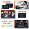 7 Inch Double Din Car Stereo-IPS Touch Screen Car Radio with Wireless Carplay Android Auto,Bluetooth,Mirror Link,EQ,SWC,FM Radio,USB/AUX, Car Audio Receivers with Camera view 3