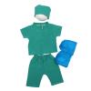 Baby Photo-Shooting Props Doctor Costume Photostudio Clothes Shirt & Hat Pants Newborn Photo Clothing Unisex Bodysuit view 1