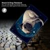 BFDHGQZC Pug Dog Moon Case for 7" Kindle Paperwhite (12th Generation,2024)&Kindle Colorsoft Signature Edition 7"(2024/2025) 360 Degree Rotating Stand Protective Cover with Auto Sleep/Wake view 2
