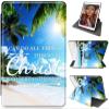 for Kindle Paperwhite 2024 Case 7" (12th Gen) & Kindle ColorSoft Signature Edition Case with 360 Rotating Stand, Lightweight Shockproof PU Leather Cover with Auto Wake/Sleep, Beautiful Beach view 1