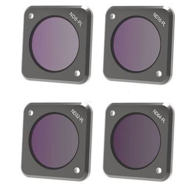 CPL ND SART NDPL NIGHT Aluminium Optical Glass Lens Compatible With Action 2 Camera Compatible Accessories(4IN1 NDPL)