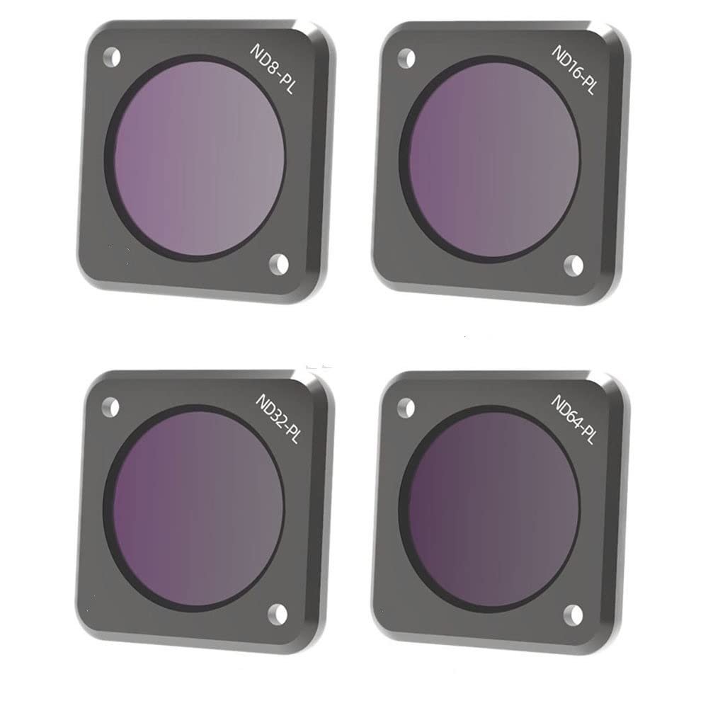 CPL ND SART NDPL NIGHT Aluminium Optical Glass Lens Compatible With Action 2 Camera Compatible Accessories(4IN1 NDPL)