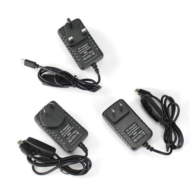 100V~240V 50/60Hz 5V 3A Switching Power Supply Button Power Adapter Charger(US)