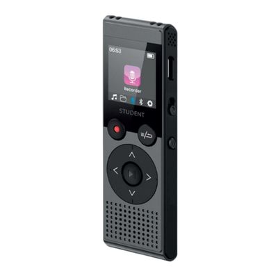 Samvix Student 128 Kosher Office Voice Recorder and MP3 Player with Sound Speaker Supports Automatically Noise Reduction (128GB, Gray and Black)