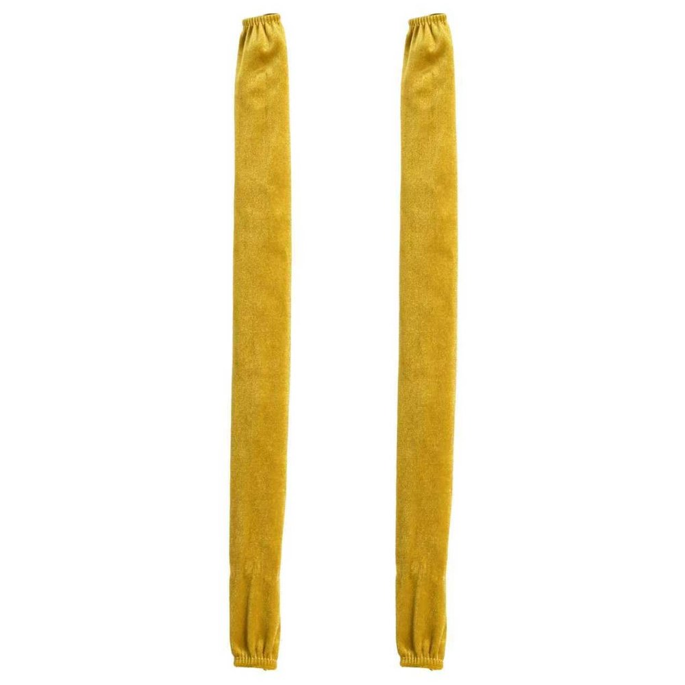Fabric Cord Cover,2 Pack Touch Fasteners Gold Chandelier Chain Cover,3.28 Feet Brushed Polyester Fabric Flannel Cord Covers for Wires,Decorative Cord Hider Easy Install