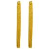 Fabric Cord Cover,2 Pack Touch Fasteners Gold Chandelier Chain Cover,3.28 Feet Brushed Polyester Fabric Flannel Cord Covers for Wires,Decorative Cord Hider Easy Install view 1