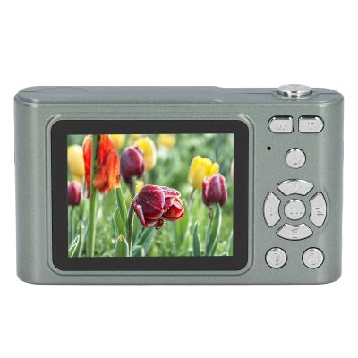 HD Vintage Digital Camera, Intelligent Prevent Shake 48MP 2.4in Digital Camera Portable for Photography (Green)