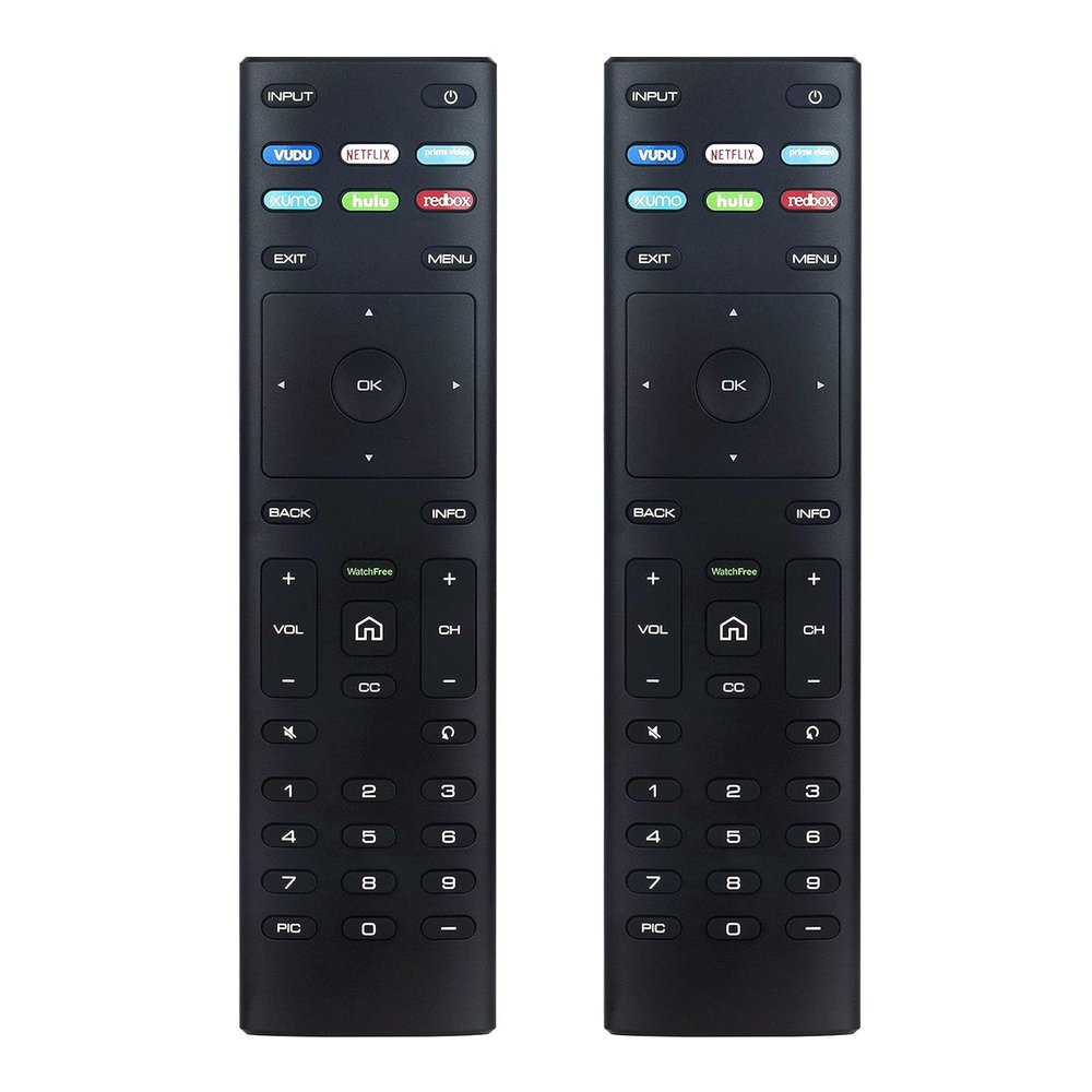 2 Pack XRT136 Remote Replacement Works for VIZIO Smartcast TV, Replacement for VIZIO Smart TVs V-Series M-Series D-Series P-Series PX-Series E-Series