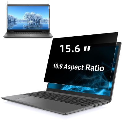 Hoktods 15.6 Inch 16:9 Laptop Privacy Screen Filter, Computer Monitor Privacy Shield, Anti Scratch Anti Spy Anti Glare Blue Light Screen Protector